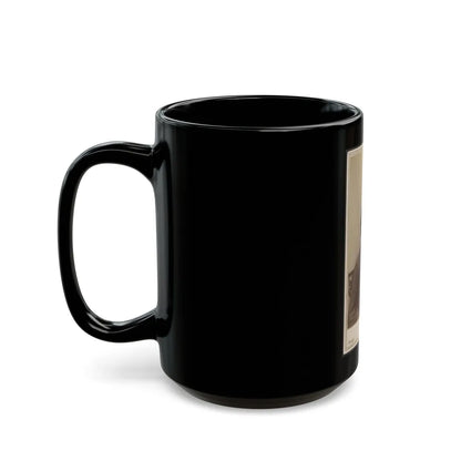 Unidentified Man 003 (U.S. Civil War) Black Coffee Mug-Go Mug Yourself