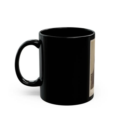 Unidentified Man 003 (U.S. Civil War) Black Coffee Mug-Go Mug Yourself