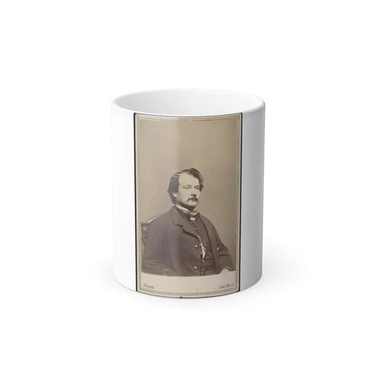 Unidentified Man 003 (U.S. Civil War) Color Changing Coffee Mug 11oz-11oz-Go Mug Yourself