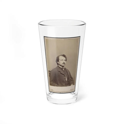 Unidentified Man 003 (U.S. Civil War) Pint Glass 16oz-16oz-Go Mug Yourself