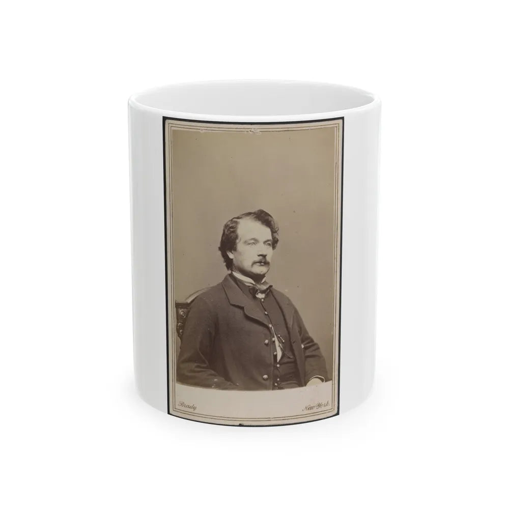 Unidentified Man 003 (U.S. Civil War) White Coffee Mug-11oz-Go Mug Yourself