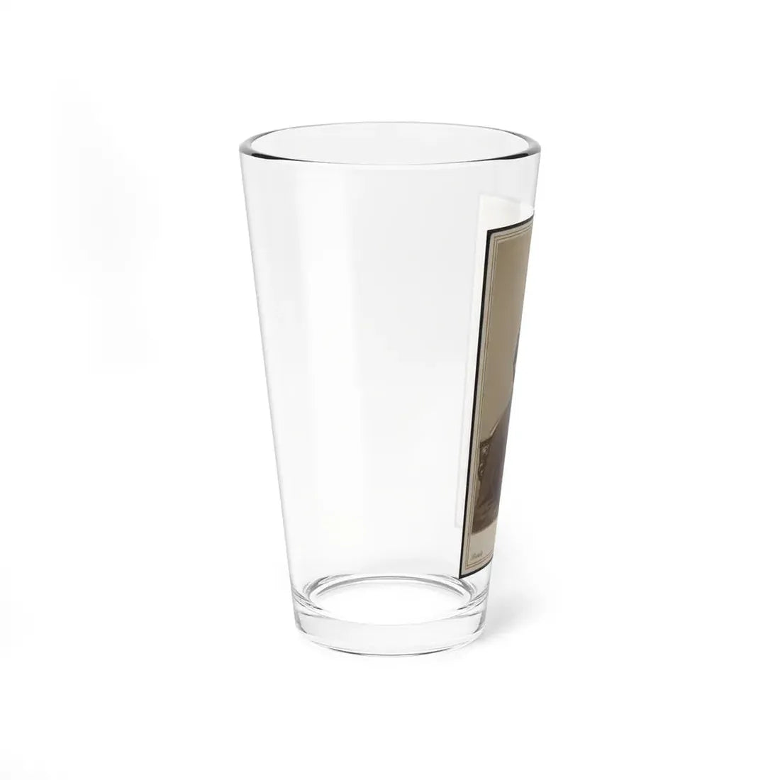 Unidentified Man 003 (U.S. Civil War) Pint Glass 16oz - Go Mug Yourself