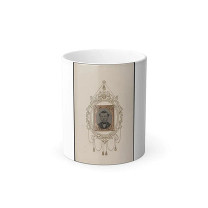 Unidentified Man 004 (U.S. Civil War) Color Changing Coffee Mug 11oz-11oz-Go Mug Yourself