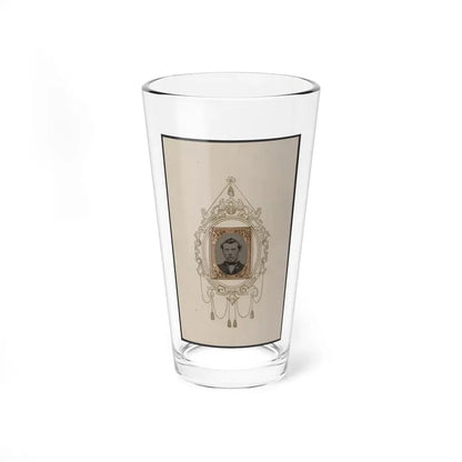 Unidentified Man 004 (U.S. Civil War) Pint Glass 16oz 16oz - Go Mug Yourself