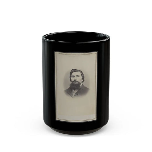 Unidentified Man 005 (U.S. Civil War) Black Coffee Mug-15oz-Go Mug Yourself