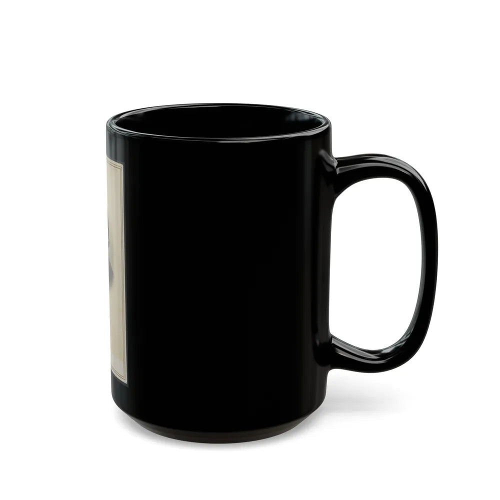 Unidentified Man 005 (U.S. Civil War) Black Coffee Mug-Go Mug Yourself