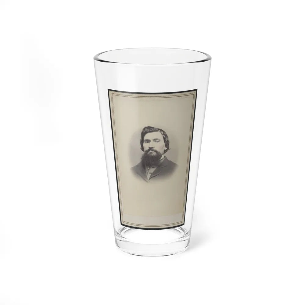 Unidentified Man 005 (U.S. Civil War) Pint Glass 16oz-16oz-Go Mug Yourself