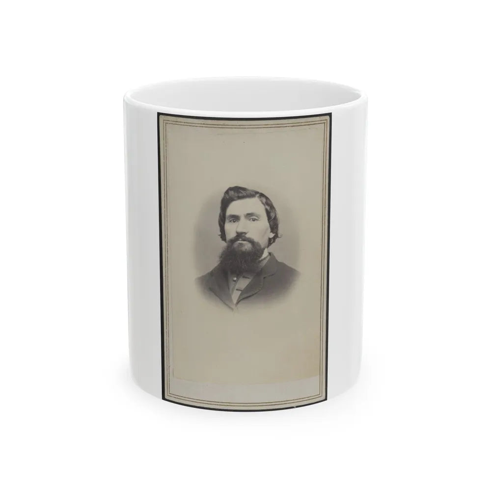 Unidentified Man 005 (U.S. Civil War) White Coffee Mug-11oz-Go Mug Yourself