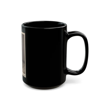 Unidentified Man 008 (U.S. Civil War) Black Coffee Mug-Go Mug Yourself