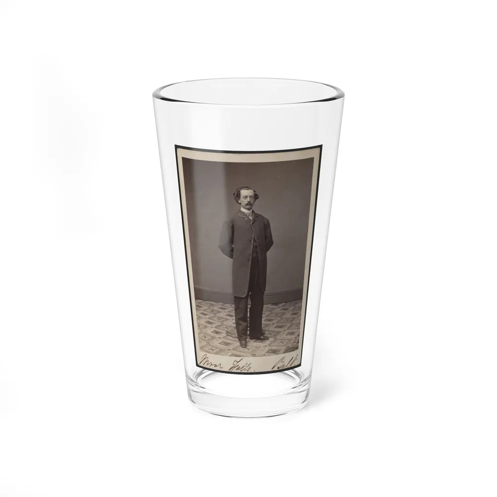 Unidentified Man 008 (U.S. Civil War) Pint Glass 16oz-16oz-Go Mug Yourself