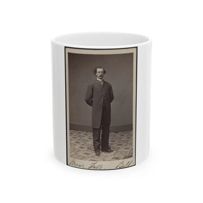 Unidentified Man 008 (U.S. Civil War) White Coffee Mug-11oz-Go Mug Yourself