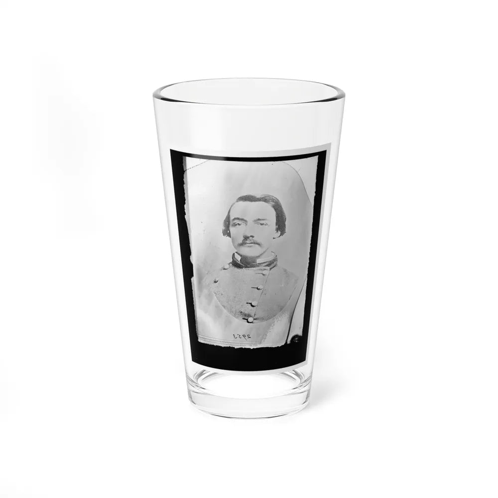 Unidentified Man In Uniform (U.S. Civil War) Pint Glass 16oz-16oz-Go Mug Yourself