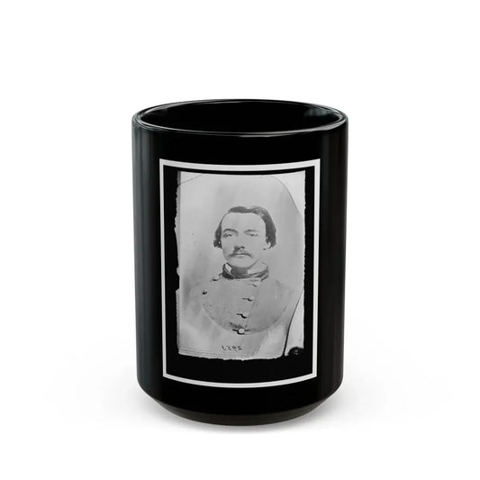 Unidentified Man In Uniform (U.S. Civil War) Black Coffee Mug 15oz - Go Mug Yourself