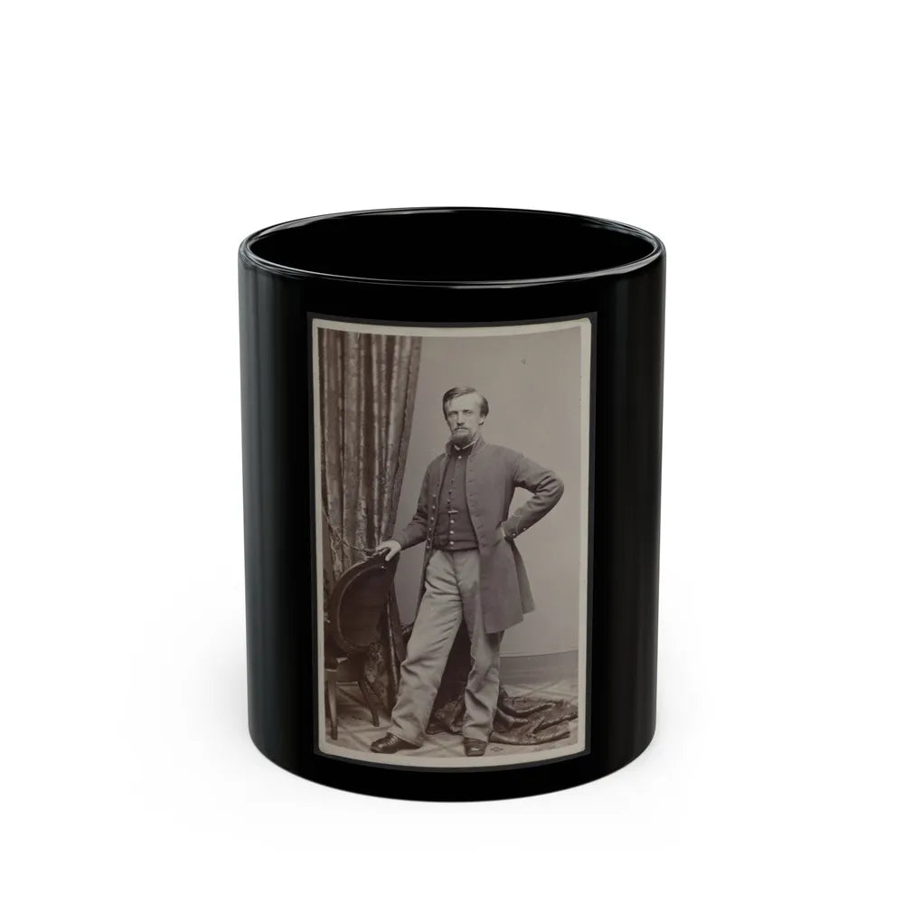 Unidentified Man (U.S. Civil War) Black Coffee Mug-11oz-Go Mug Yourself