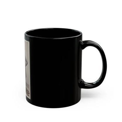 Unidentified Man (U.S. Civil War) Black Coffee Mug-Go Mug Yourself