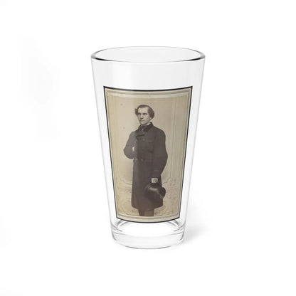 Unidentified Man With Hat (U.S. Civil War) Pint Glass 16oz-16oz-Go Mug Yourself