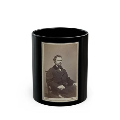 Unidentified Man(2) (U.S. Civil War) Black Coffee Mug-11oz-Go Mug Yourself