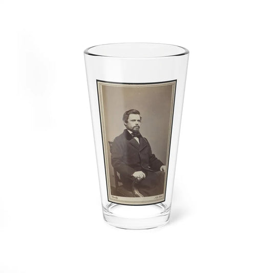 Unidentified Man(2) (U.S. Civil War) Pint Glass 16oz-16oz-Go Mug Yourself