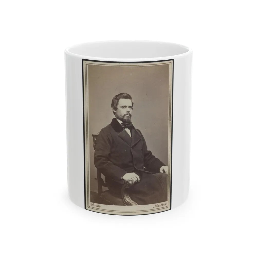 Unidentified Man(2) (U.S. Civil War) White Coffee Mug-11oz-Go Mug Yourself