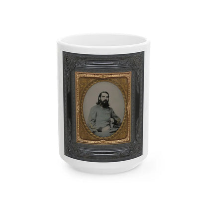 Unidentified Officer In The Confederate Medical Corps (U.S. Civil War) White Coffee Mug-15oz-Go Mug Yourself