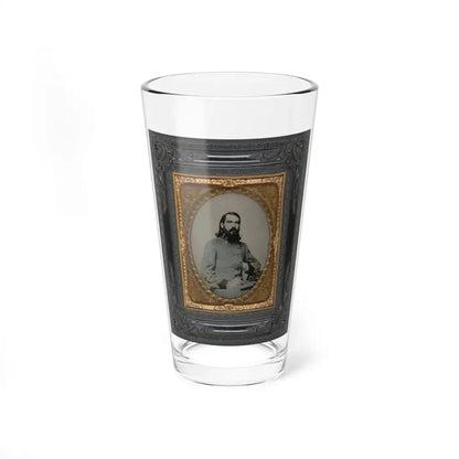Unidentified Officer In The Confederate Medical Corps (U.S. Civil War) Pint Glass 16oz 16oz - Go Mug Yourself