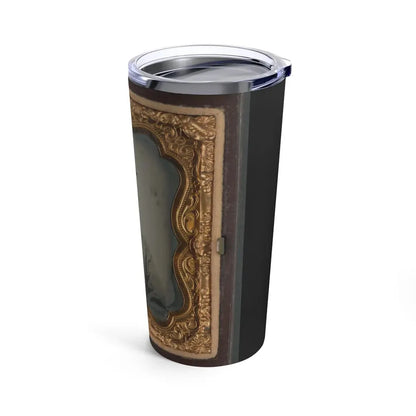 Unidentified Sailor In Confederate Naval Officer's Uniform (U.S. Civil War) Tumbler 20oz - Go Mug Yourself