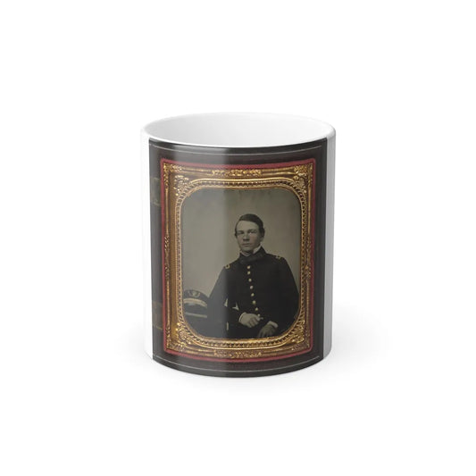 Unidentified Sailor in Union Master's Uniform With Navy Officer's Hat (U.S. Civil War) Color Changing Coffee Mug 11oz-11oz-Go Mug Yourself