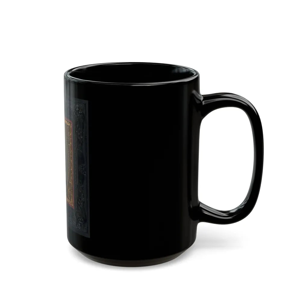 Unidentified Sailor In Union Uniform(2) (U.S. Civil War) Black Coffee Mug-Go Mug Yourself