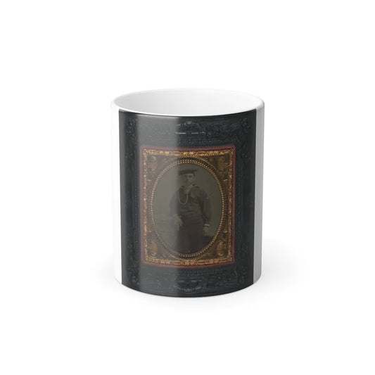 Unidentified Sailor in Union Uniform(2) (U.S. Civil War) Color Changing Coffee Mug 11oz-11oz-Go Mug Yourself