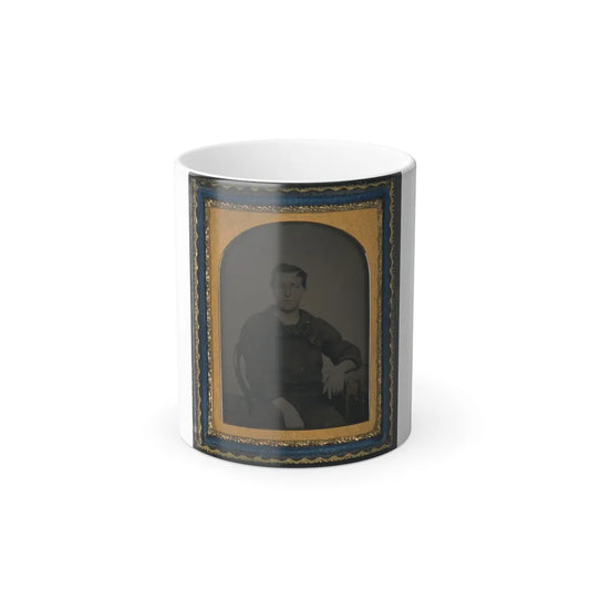 Unidentified Sailor in Union Uniform(3) (U.S. Civil War) Color Changing Coffee Mug 11oz-11oz-Go Mug Yourself