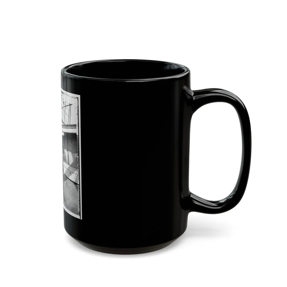 Unidentified Sailor On U.S.S. New Hampshire (U.S. Civil War) Black Coffee Mug-Go Mug Yourself