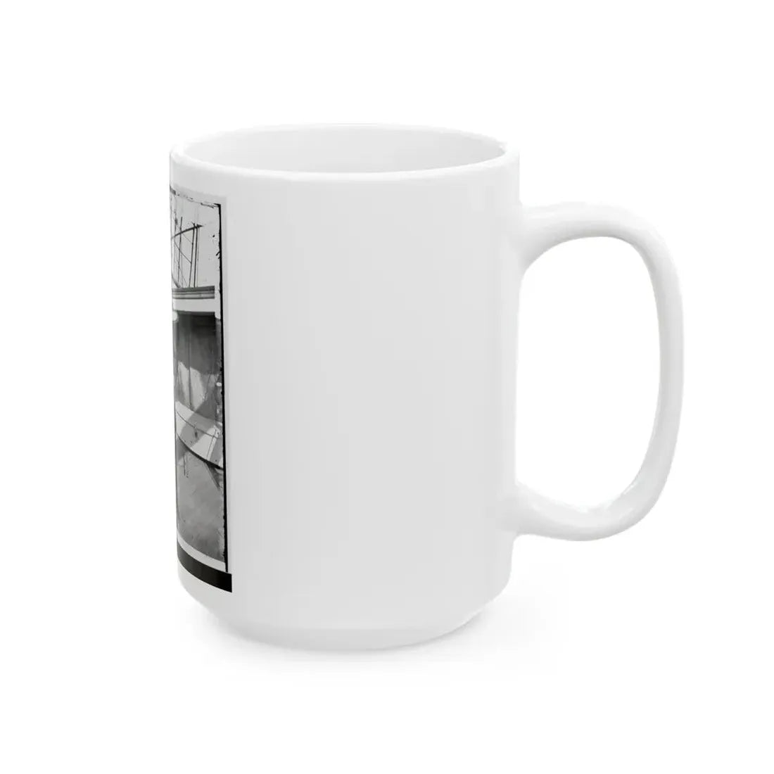 Unidentified Sailor On U.S.S. New Hampshire (U.S. Civil War) White Coffee Mug - Go Mug Yourself