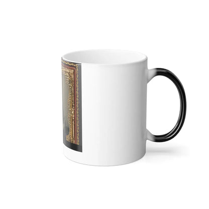 Unidentified Soldier in Confederate Frock Coat With Gold Trim (U.S. Civil War) Color Changing Coffee Mug 11oz-Go Mug Yourself
