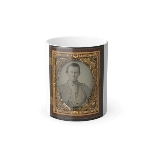Unidentified Soldier in Confederate Uniform 003 (U.S. Civil War) Color Changing Coffee Mug 11oz Default Title 11oz - Go Mug Yourself