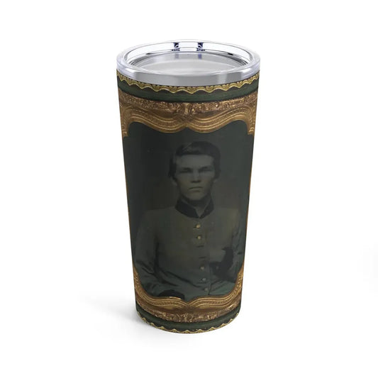 Unidentified Soldier In Confederate Uniform (U.S. Civil War) Tumbler 20oz 20oz - Go Mug Yourself