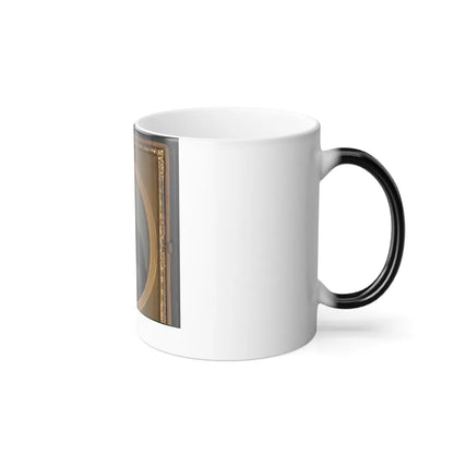 Unidentified Soldier in Confederate Uniform With Revolver (U.S. Civil War) Color Changing Coffee Mug 11oz-Go Mug Yourself