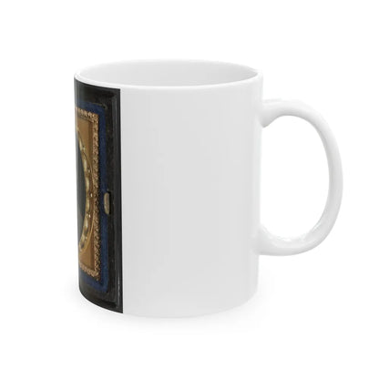 Unidentified Soldier In Confederate Uniform(6) (U.S. Civil War) White Coffee Mug-Go Mug Yourself