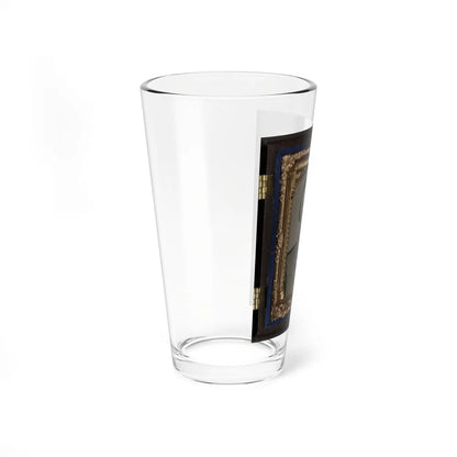 Unidentified Soldier In Confederate Uniform(7) (U.S. Civil War) Pint Glass 16oz-Go Mug Yourself