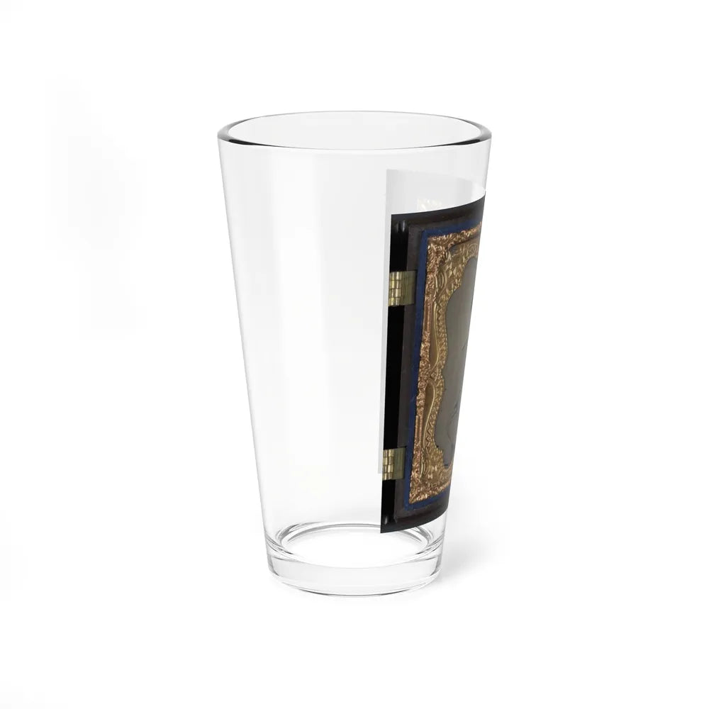 Unidentified Soldier In Norfolk Light Blues Virginia Light Artillery Battery Uniform (U.S. Civil War) Pint Glass 16oz-Go Mug Yourself