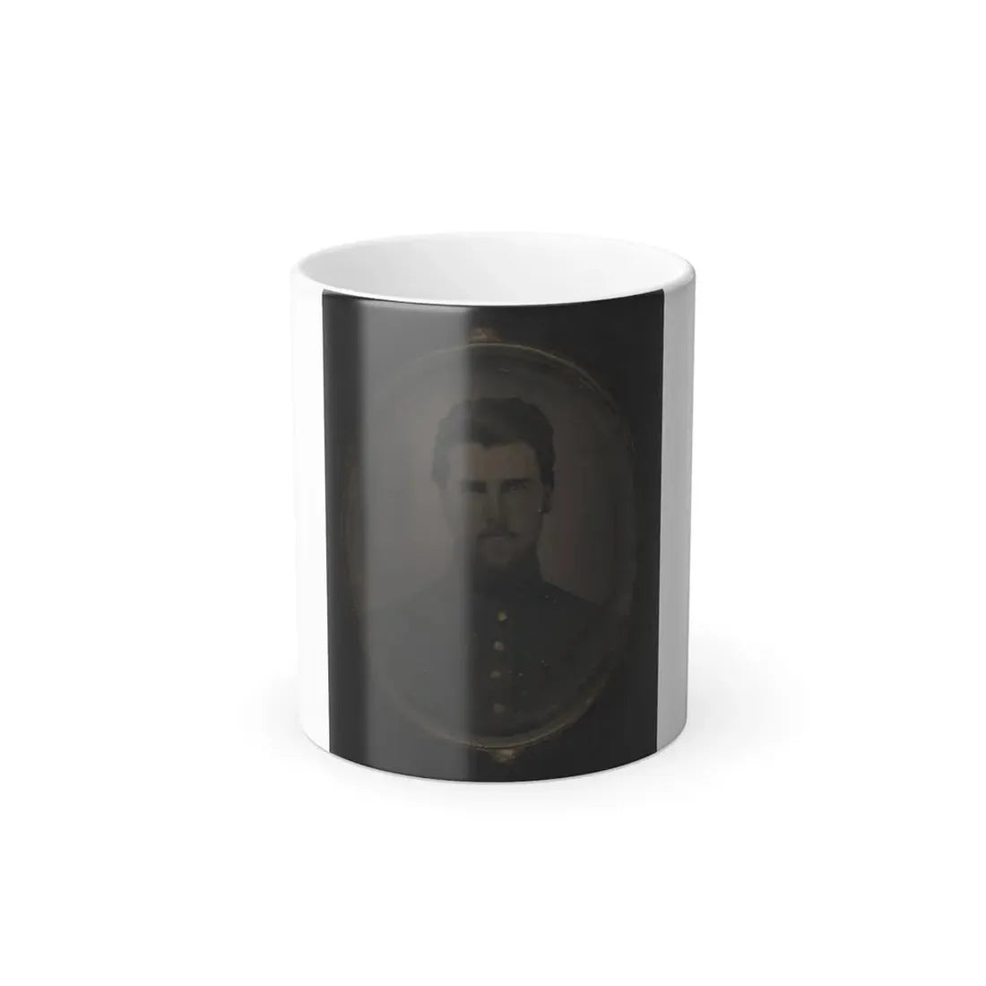 Unidentified Soldier in Pendant 001 (U.S. Civil War) Color Changing Coffee Mug 11oz Default Title 11oz - Go Mug Yourself