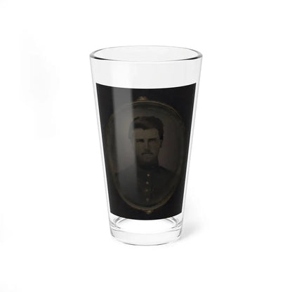 Unidentified Soldier In Pendant 001 (U.S. Civil War) Pint Glass 16oz 16oz - Go Mug Yourself