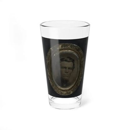 Unidentified Soldier In Pendant (U.S. Civil War) Pint Glass 16oz 16oz - Go Mug Yourself