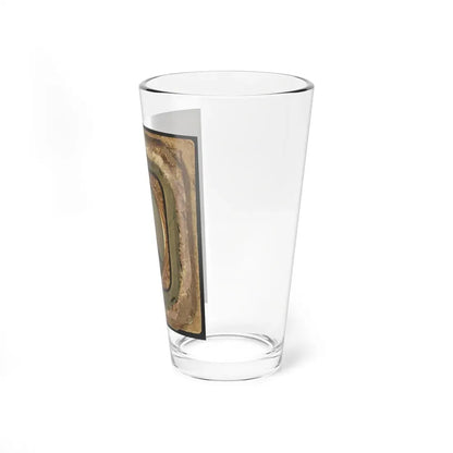 Unidentified Soldier In Red Battleshirt And Kepi (U.S. Civil War) Pint Glass 16oz - Go Mug Yourself