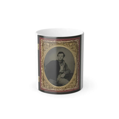 Unidentified Soldier in Richmond Howitzers Uniform (U.S. Civil War) Color Changing Coffee Mug 11oz Default Title 11oz - Go Mug Yourself