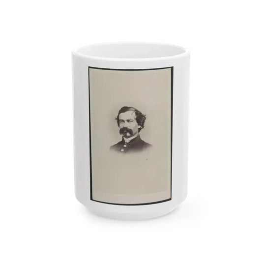Unidentified Soldier In Uniform 001(2) (U.S. Civil War) White Coffee Mug 15oz - Go Mug Yourself
