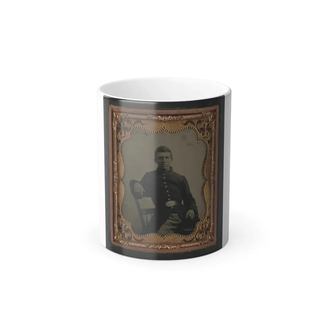 Unidentified Soldier in Uniform 001 (U.S. Civil War) Color Changing Coffee Mug 11oz Default Title 11oz - Go Mug Yourself