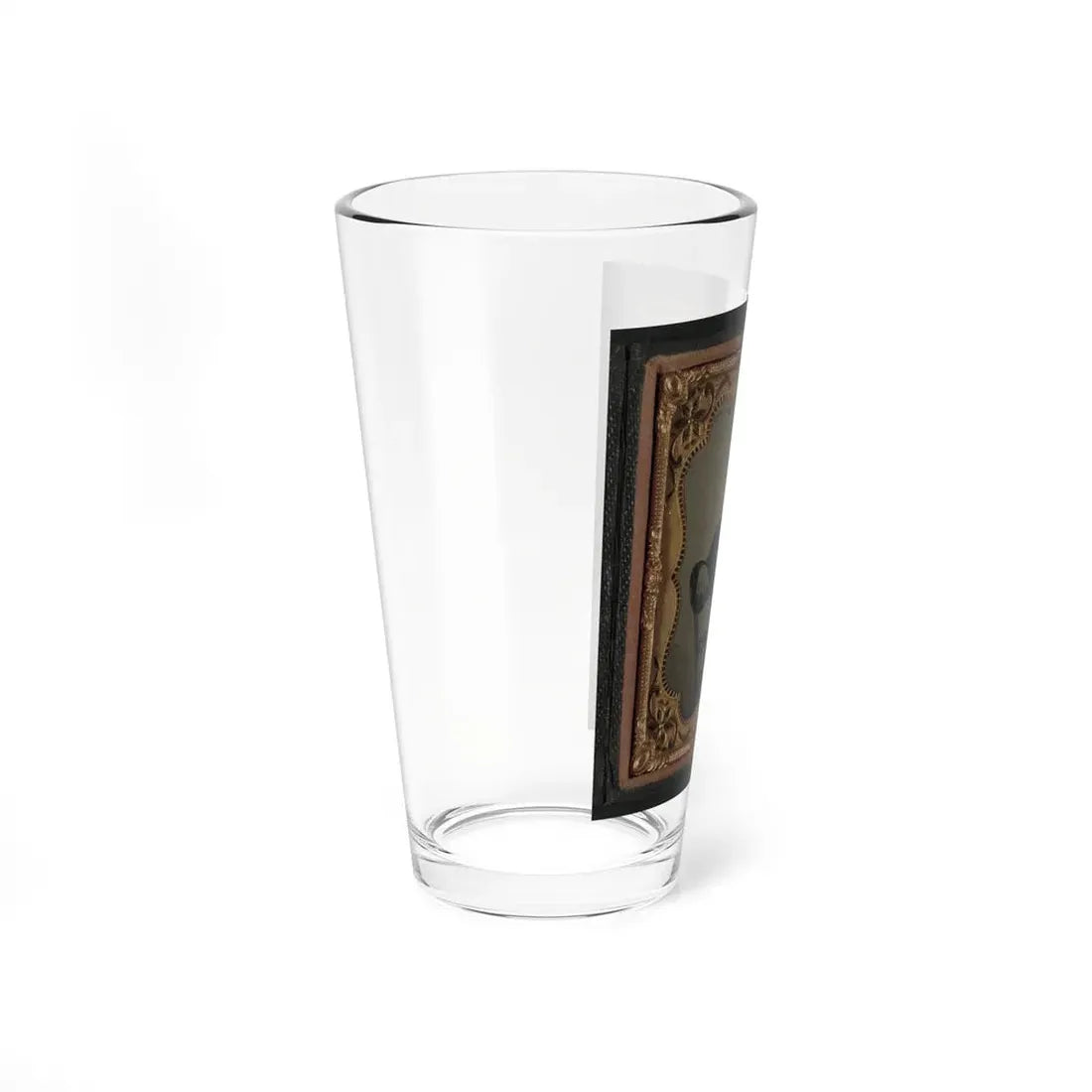 Unidentified Soldier In Uniform 001 (U.S. Civil War) Pint Glass 16oz - Go Mug Yourself