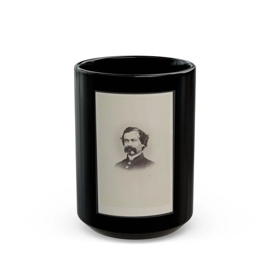 Unidentified Soldier In Uniform 001(2) (U.S. Civil War) Black Coffee Mug-15oz-Go Mug Yourself