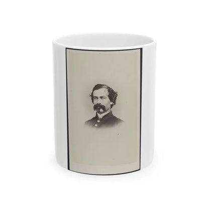 Unidentified Soldier In Uniform 001(2) (U.S. Civil War) White Coffee Mug-11oz-Go Mug Yourself