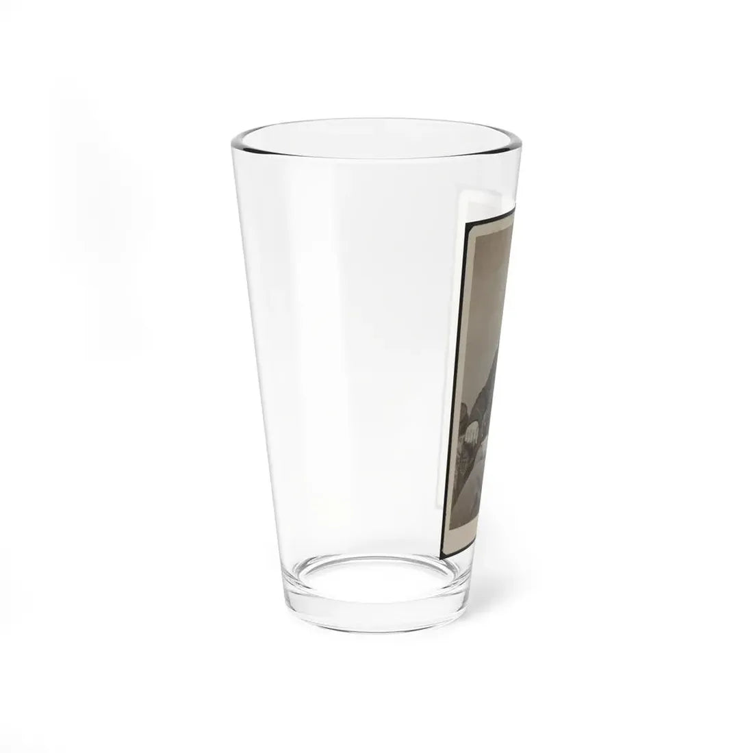 Unidentified Soldier In Uniform 002 (U.S. Civil War) Pint Glass 16oz - Go Mug Yourself